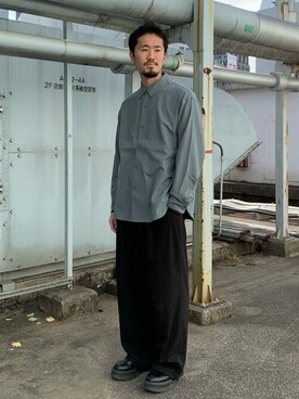 平田磨寛さん（メンズ・176cm）の冬コーディネート