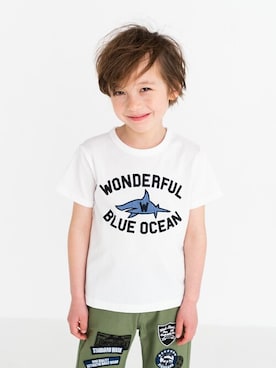 「WASK（ワスク）のアイテム」を使った、BEBE ONLINE STOREさん（キッズ・109cm）の春コーディネート