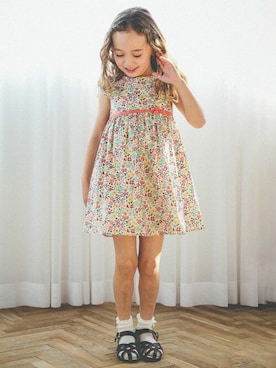 「Tartine et Chocolat（タルティーヌエショコラ）のアイテム」を使った、BEBE ONLINE STOREさん（キッズ・120cm）の春コーディネート