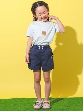 BEBE ONLINE STOREさん（キッズ・114cm）の春コーディネート