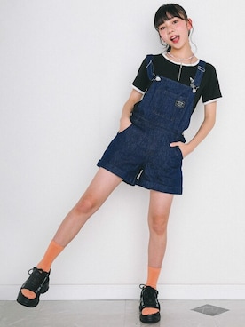 「ジディー」｜BEBE ONLINE STOREさん（キッズ・159cm）の夏コーディネート