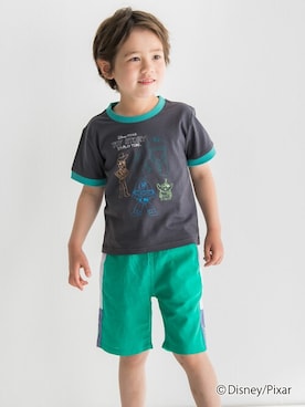 「バズライトイヤー」｜BEBE ONLINE STOREさん（キッズ・112cm）の夏コーディネート