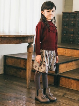 BEBE ONLINE STOREさん（キッズ・109cm）の秋コーディネート