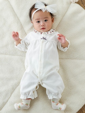 BEBE ONLINE STOREさん（キッズ・65cm）の秋コーディネート