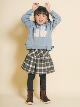 BEBE ONLINE STOREさん(キッズ・110cm)の冬コーディネート