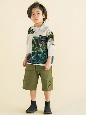 「WASK（ワスク）のアイテム」を使った、BEBE ONLINE STOREさん（キッズ・109cm）の春コーディネート