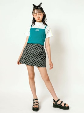 「ZIDDY」｜BEBE ONLINE STOREさん（キッズ・150cm）の春コーディネート