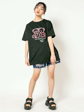 「ZIDDY」｜BEBE ONLINE STOREさん（キッズ・150cm）の春コーディネート