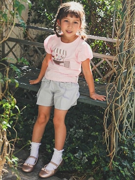 BEBE ONLINE STOREさん（キッズ・109cm）の春コーディネート