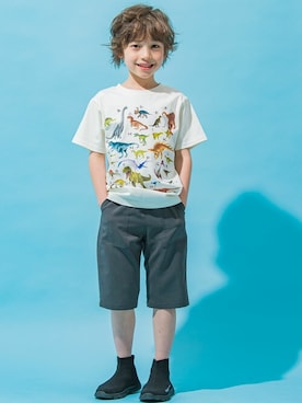 「WASK（ワスク）のアイテム」を使った、BEBE ONLINE STOREさん（キッズ・115cm）の春コーディネート