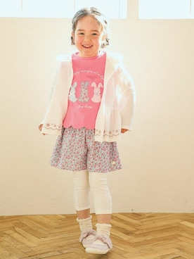 BEBE ONLINE STOREさん（キッズ・108cm）の春コーディネート