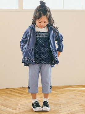 BEBE ONLINE STOREさん（キッズ・103cm）の春コーディネート
