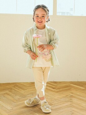 BEBE ONLINE STOREさん（キッズ・108cm）の春コーディネート
