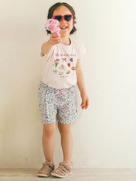 BEBE ONLINE STOREさん（キッズ・108cm）の春コーディネート