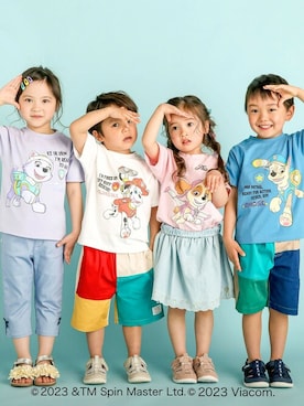 BEBE ONLINE STOREさん（キッズ・107cm）の春コーディネート