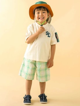 BEBE ONLINE STOREさん（キッズ・107cm）の春コーディネート