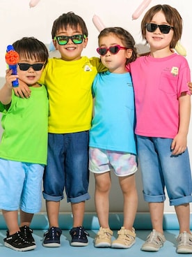 BEBE ONLINE STOREさん（キッズ・98cm）の春コーディネート