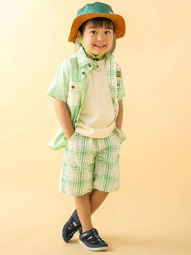 BEBE ONLINE STOREさん（キッズ・107cm）の春コーディネート