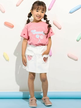 BEBE ONLINE STOREさん（キッズ・108cm）の春コーディネート