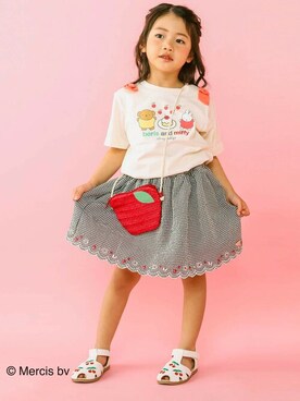 BEBE ONLINE STOREさん（キッズ・108cm）の夏コーディネート