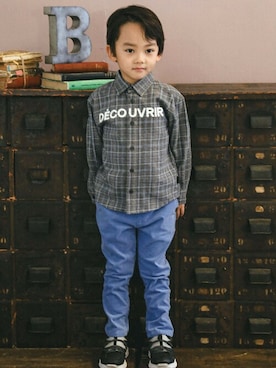 BEBE ONLINE STOREさん（キッズ・108cm）の秋コーディネート