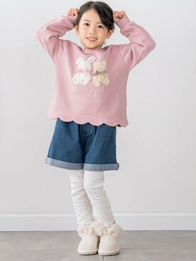 BEBE ONLINE STOREさん(キッズ・106cm)の秋コーディネート