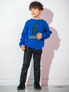 「WASK（ワスク）のアイテム」を使った、BEBE ONLINE STOREさん（キッズ・117cm）の冬コーディネート