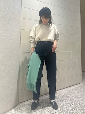 「collex（コレックス）のアイテム」を使った、uemuraさん（レディース・155cm）の冬コーディネート