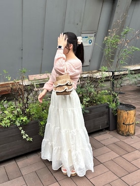 「ブルべ夏」｜kanaさん（レディース・153cm）の春コーディネート