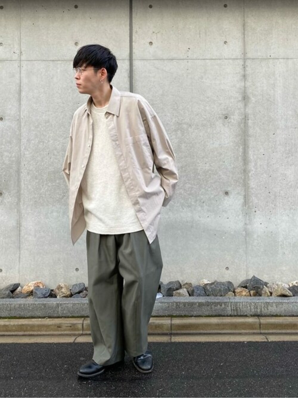 24AW PUBLIC TOKYO パブリックトウキョウ コクーンチノパンツ PUBLIC TOKYO（パブリックトウキョウ）の「スーパールーズ
