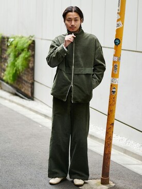 「PUBLIC TOKYO（パブリックトウキョウ）のアイテム（ブルゾン）」を使った、pt_menさん（メンズ・183cm）の冬コーディネート
