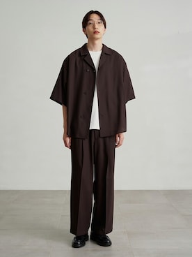 「PUBLIC TOKYO（パブリックトウキョウ）のアイテム（パンツ）」を使った、pt_menさん（メンズ・180cm）の夏コーディネート