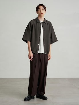 「PUBLIC TOKYO（パブリックトウキョウ）のアイテム（ブルゾン）」を使った、pt_menさん（メンズ・180cm）の夏コーディネート