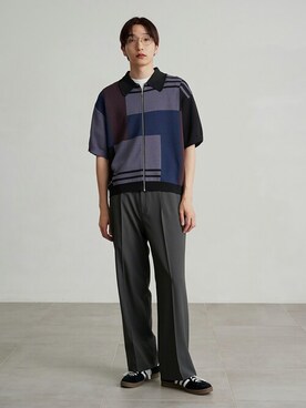 「PUBLIC TOKYO（パブリックトウキョウ）のアイテム（シャツ/ブラウス）」を使った、pt_menさん（メンズ・180cm）の夏コーディネート