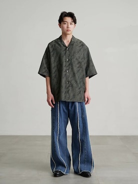 「PUBLIC TOKYO（パブリックトウキョウ）のアイテム（シャツ/ブラウス）」を使った、pt_menさん（メンズ・176cm）の夏コーディネート