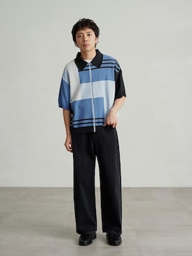 「PUBLIC TOKYO（パブリックトウキョウ）のアイテム（シャツ/ブラウス）」を使った、pt_menさん（メンズ・172cm）の夏コーディネート