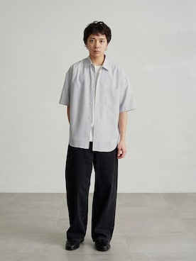 「PUBLIC TOKYO（パブリックトウキョウ）のアイテム（シャツ/ブラウス）」を使った、pt_menさん（メンズ・172cm）の夏コーディネート