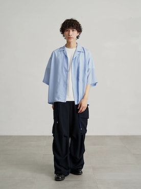 「PUBLIC TOKYO（パブリックトウキョウ）のアイテム（パンツ）」を使った、pt_menさん（メンズ・168cm）の夏コーディネート