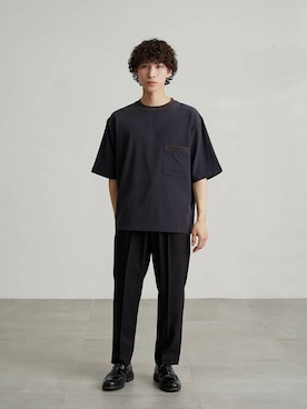 「PUBLIC TOKYO（パブリックトウキョウ）のアイテム（パンツ）」を使った、pt_menさん（メンズ・168cm）の夏コーディネート