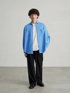 「PUBLIC TOKYO（パブリックトウキョウ）のアイテム（シャツ/ブラウス）」を使った、pt_menさん（メンズ・168cm）の夏コーディネート