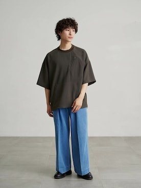 「PUBLIC TOKYO（パブリックトウキョウ）のアイテム（パンツ）」を使った、pt_menさん（メンズ・168cm）の夏コーディネート