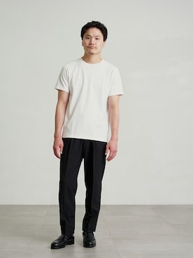 「PUBLIC TOKYO（パブリックトウキョウ）のアイテム（パンツ）」を使った、pt_menさん（メンズ・170cm）の夏コーディネート