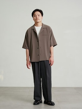 「PUBLIC TOKYO（パブリックトウキョウ）のアイテム（パンツ）」を使った、pt_menさん（メンズ・170cm）の夏コーディネート