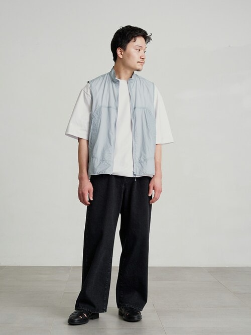 セットアップ対応〉PUBLIC DENIM リラックスワイド（デニムパンツ