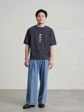 「PUBLIC TOKYO（パブリックトウキョウ）のアイテム（パンツ）」を使った、pt_menさん（メンズ・170cm）の夏コーディネート