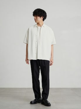 「PUBLIC TOKYO（パブリックトウキョウ）のアイテム（パンツ）」を使った、pt_menさん（メンズ・172cm）の夏コーディネート