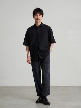 「PUBLIC TOKYO（パブリックトウキョウ）のアイテム（パンツ）」を使った、pt_menさん（メンズ・176cm）の夏コーディネート
