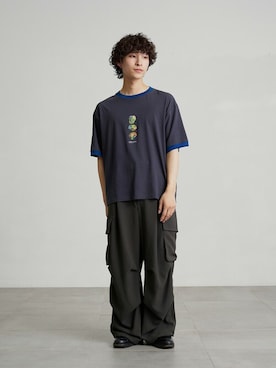 「PUBLIC TOKYO（パブリックトウキョウ）のアイテム（パンツ）」を使った、pt_menさん（メンズ・168cm）の夏コーディネート