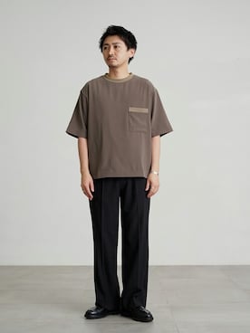 「PUBLIC TOKYO（パブリックトウキョウ）のアイテム」を使った、pt_menさん（メンズ・173cm）の夏コーディネート