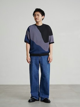 「PUBLIC TOKYO（パブリックトウキョウ）のアイテム（パンツ）」を使った、pt_menさん（メンズ・173cm）の夏コーディネート